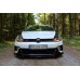 Накладка сплиттер на передний бампер на Volkswagen Golf VII GTI Clubsport